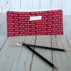 Arrow Pencil bag/ Pencil Pouch/ Back to School