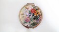 Mother of pearl, Cosmetic mirror, Compact mirror, Makeup mirror, Handbag\/Purse mirror, Bridesmaid gift, Gift for her product logo