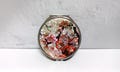 Mother of Pearl Compact Mirror: Cherry Blossom Flower Design product logo