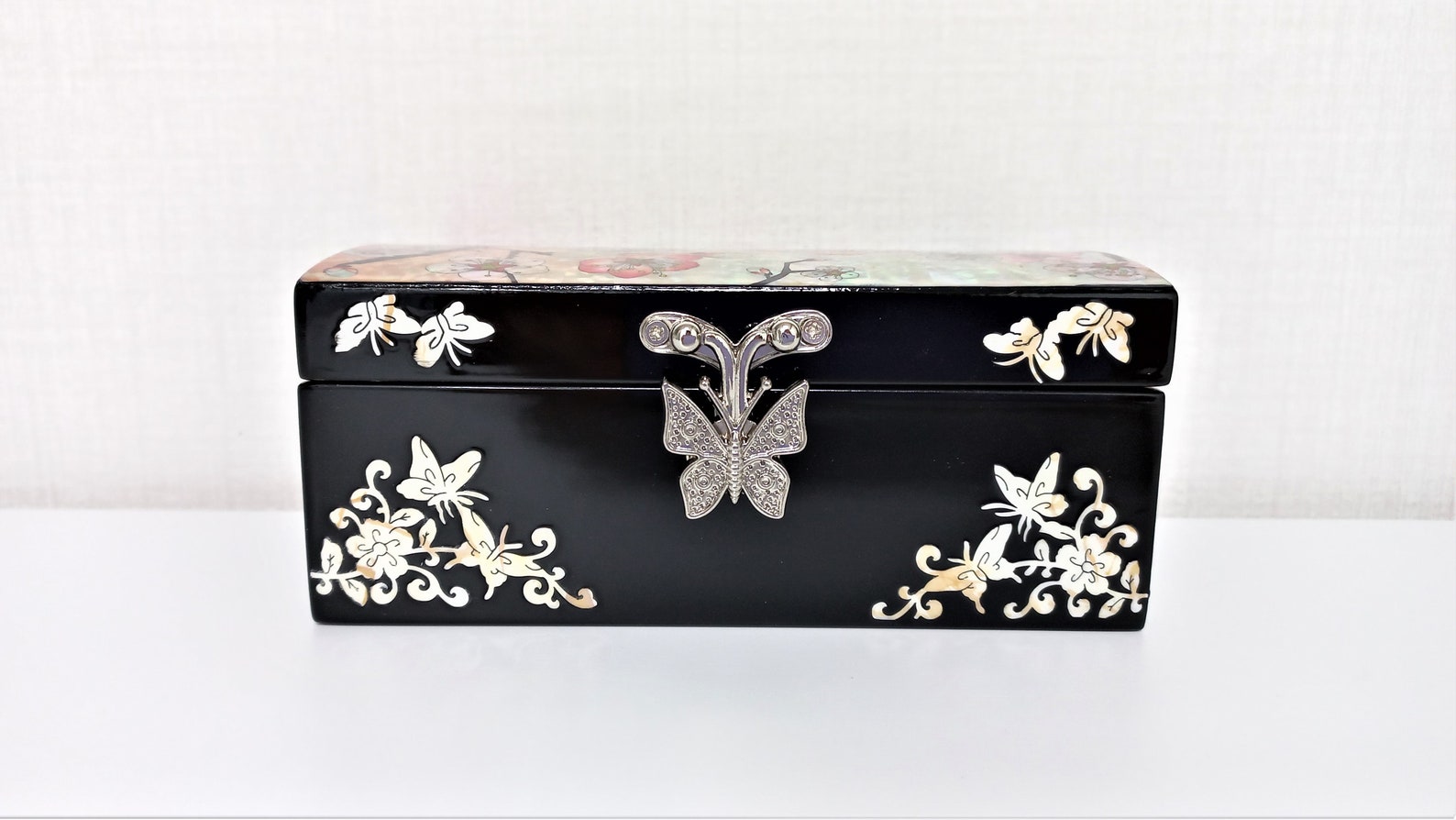 Mother of Pearl Jewelry Box Jewelry Storage Ring Box Shell Etsy