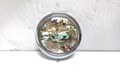 Mother of Pearl Compact Mirror: Double Sided Regular Magnifying Glass product logo