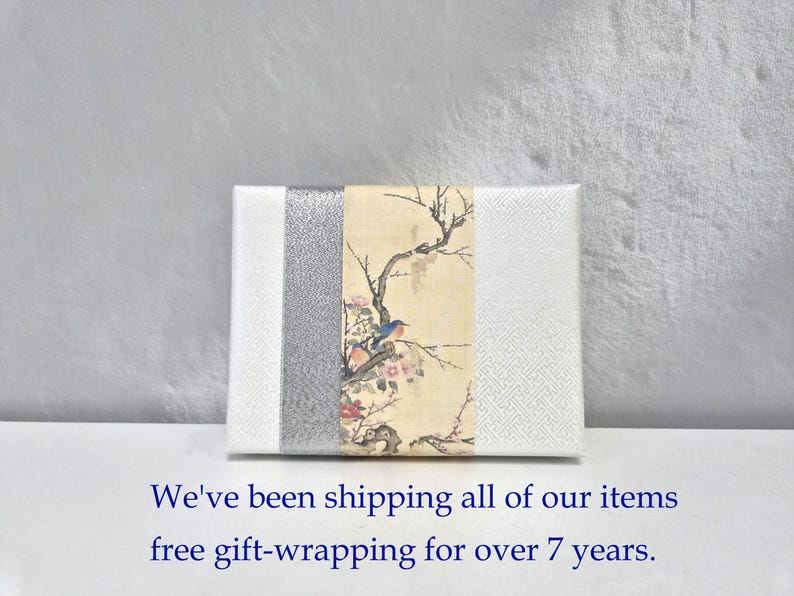 Mother of Pearl Crane Pen and Business Card Holder Set image 6