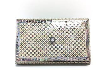 Mother of Pearl Jewelry Box Storage Trinket Box Large Size