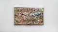 Mother of Pearl Business Card Case, Business Card Holder, Each card case has differently shaped pattern. product logo