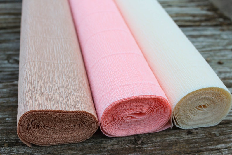 Italian Crepe Paper Roll Paper Flower DIY Florist Gift Wrap Etsy