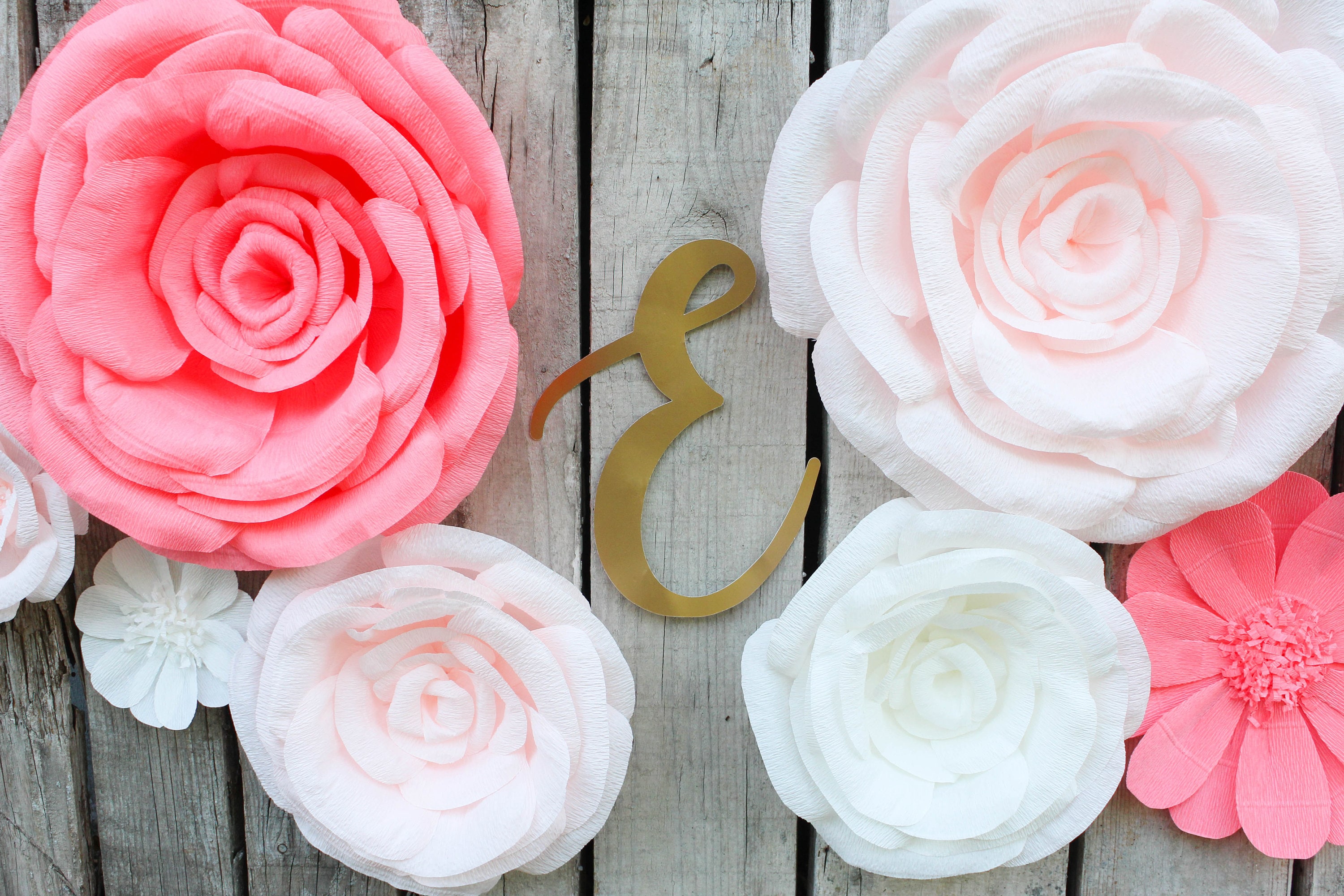 Nursery Wall Flowers Flower Backdrop ASSEMBLED Wall Etsy