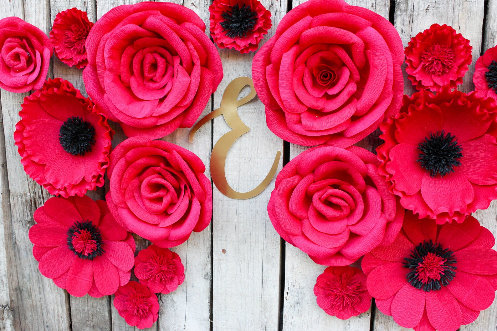 Floral Nursery Decor Flower Backdrop Nursery Wall Flowers Etsy