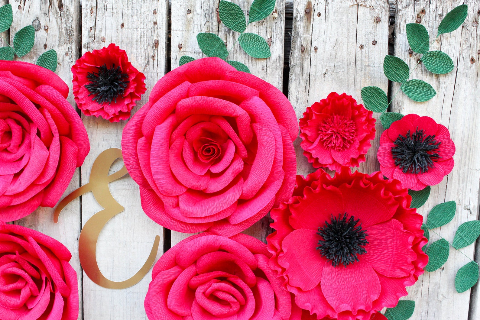 Floral Nursery Decor Flower Backdrop Nursery Wall Flowers Etsy