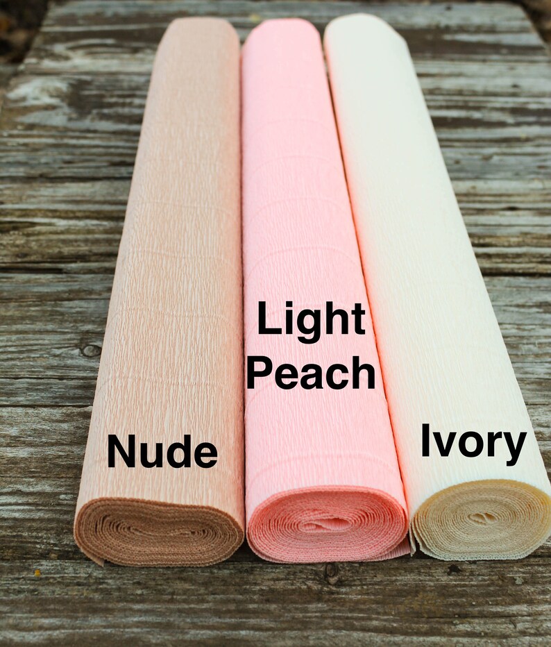 Italian Crepe Paper Roll Paper Flower DIY Florist Gift Wrap Etsy