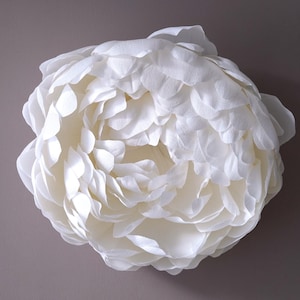 Peonia di carta extra large, sfondo floreale da parete, fiore di carta peonia, sfondo per matrimonio, decorazione per cameretta bambina