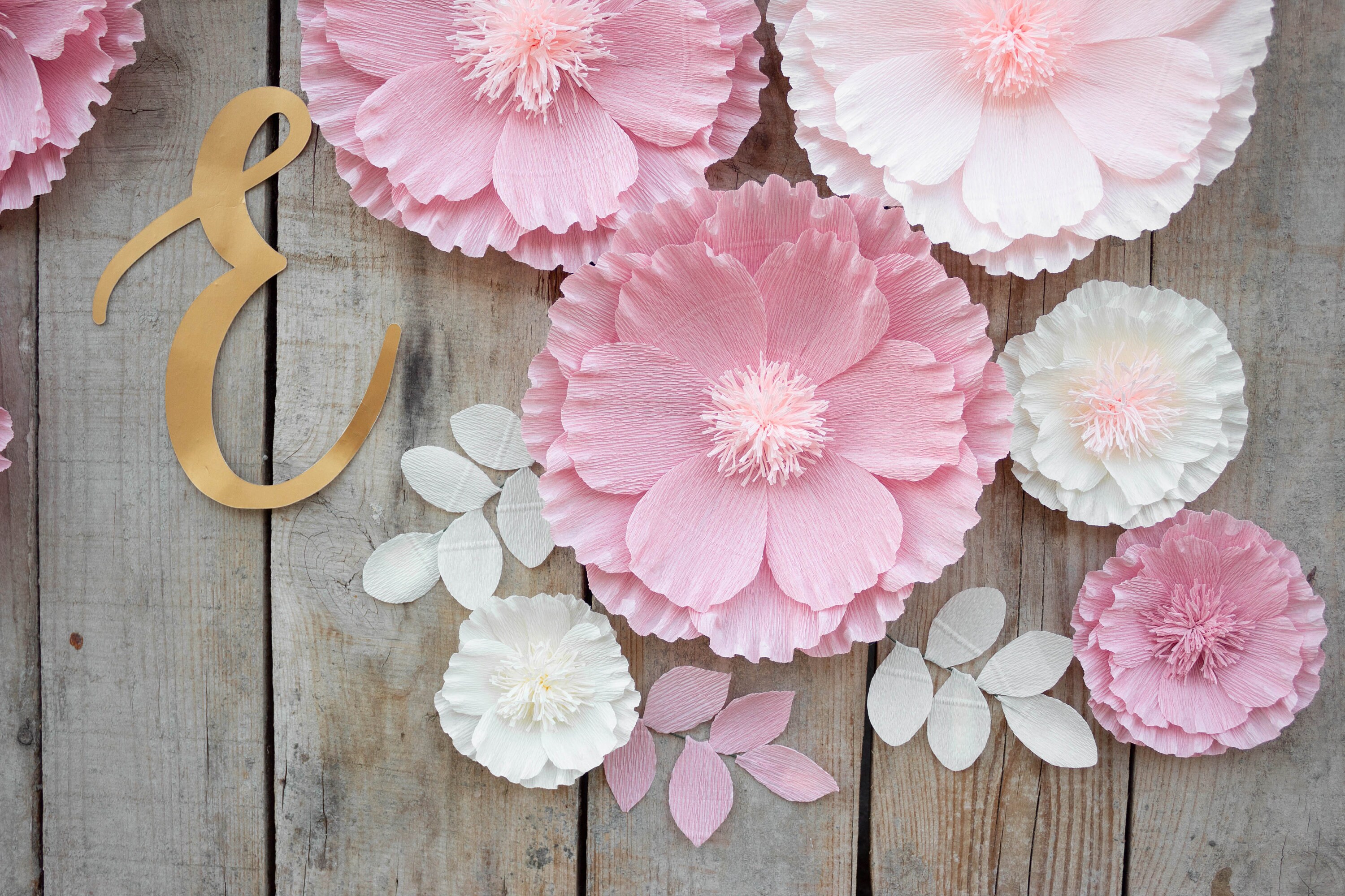 Paper Flowers for Nursery Decor Flower Backdrop Nursery Wall Etsy