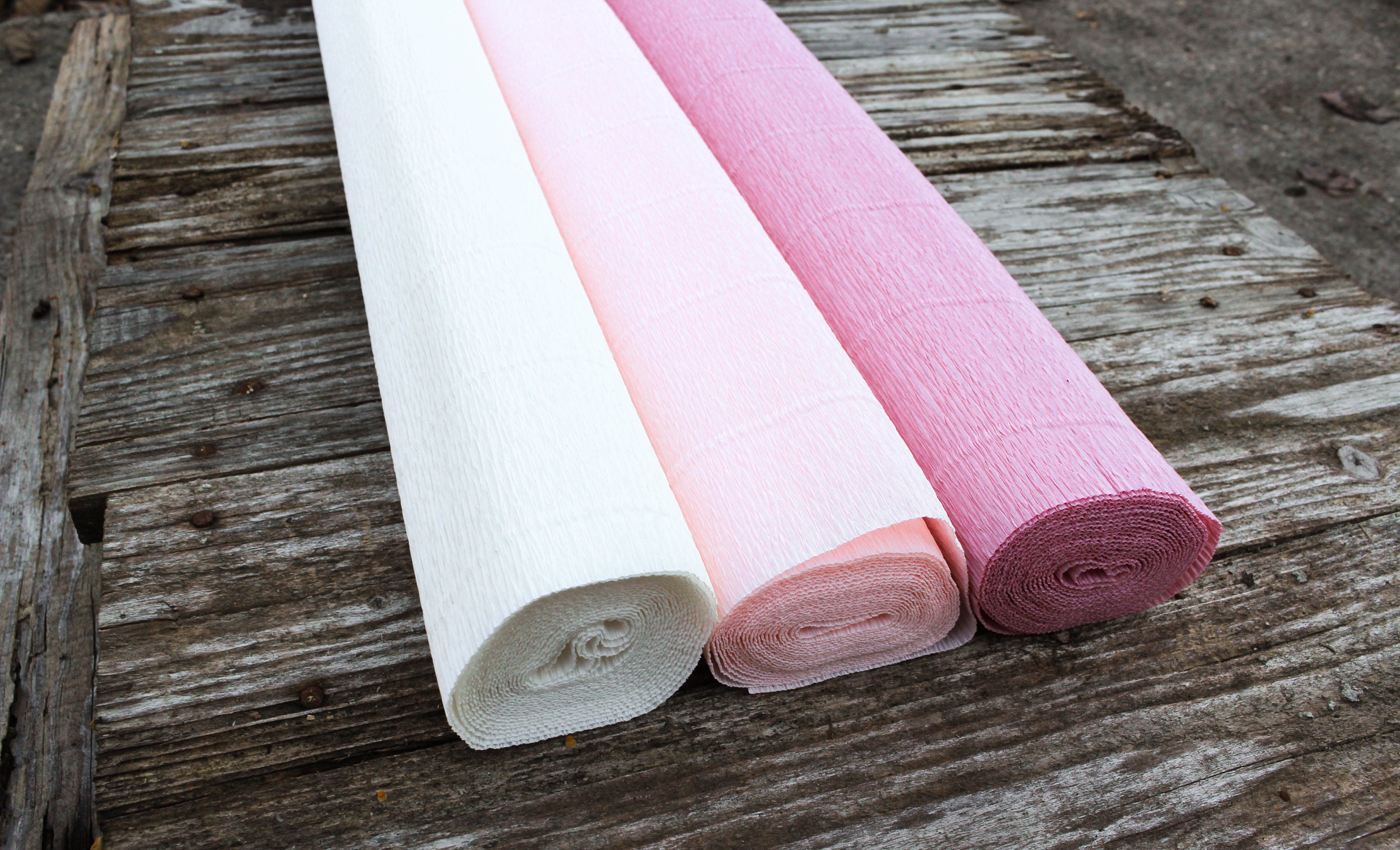 Light Pink Crepe Paper Streamers, 150 Ft X 1.75in 