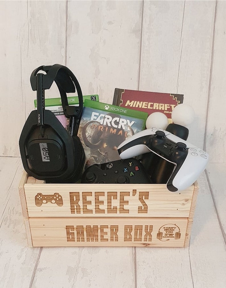 Personalised Gaming Crate, Box. - Etsy UK