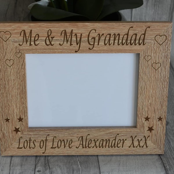 Engraved Photo Frame Etsy UK