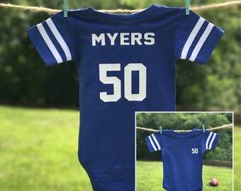 custom infant football jersey