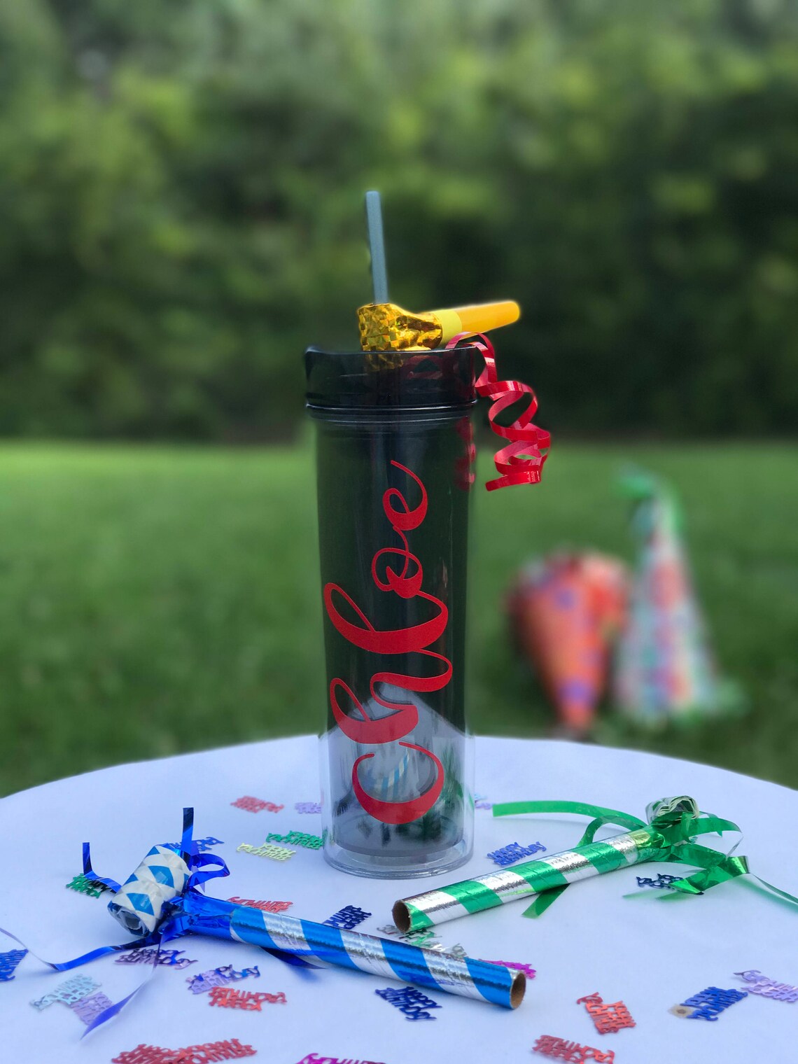 Kids Tumblers Birthday Tumblers Party Tumblers Water Etsy