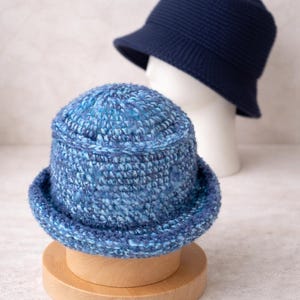 Winter hat pattern, Easy hat pattern, Crochet hat pattern women, Modern crochet pattern image 1