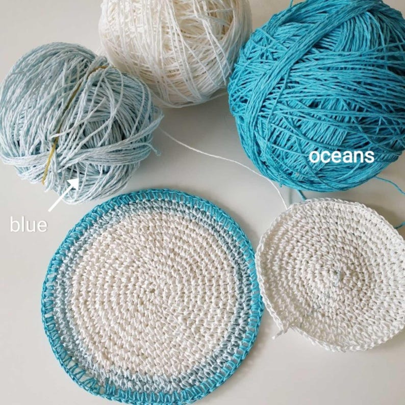 rafia yarns, Yarn for Crochet, yarn sale, yarnart, raffia yarn, summer yarn, raffia for hat, raffia for bag image 13
