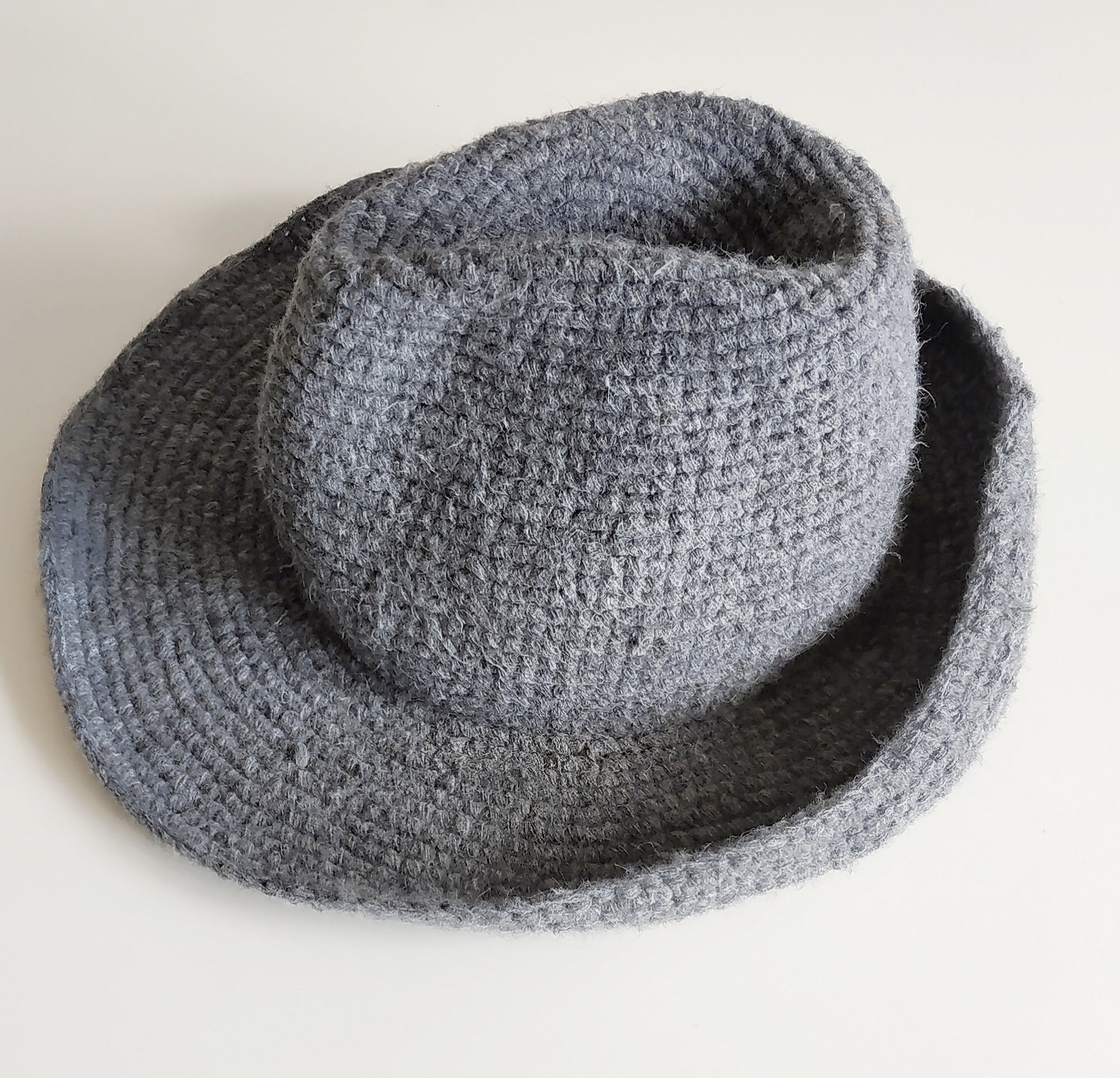 Fedora Pdf Fedora Hat Pattern, Crohet Hat Pattern, Fedora Hat Pattern Pdf, Fedora ...