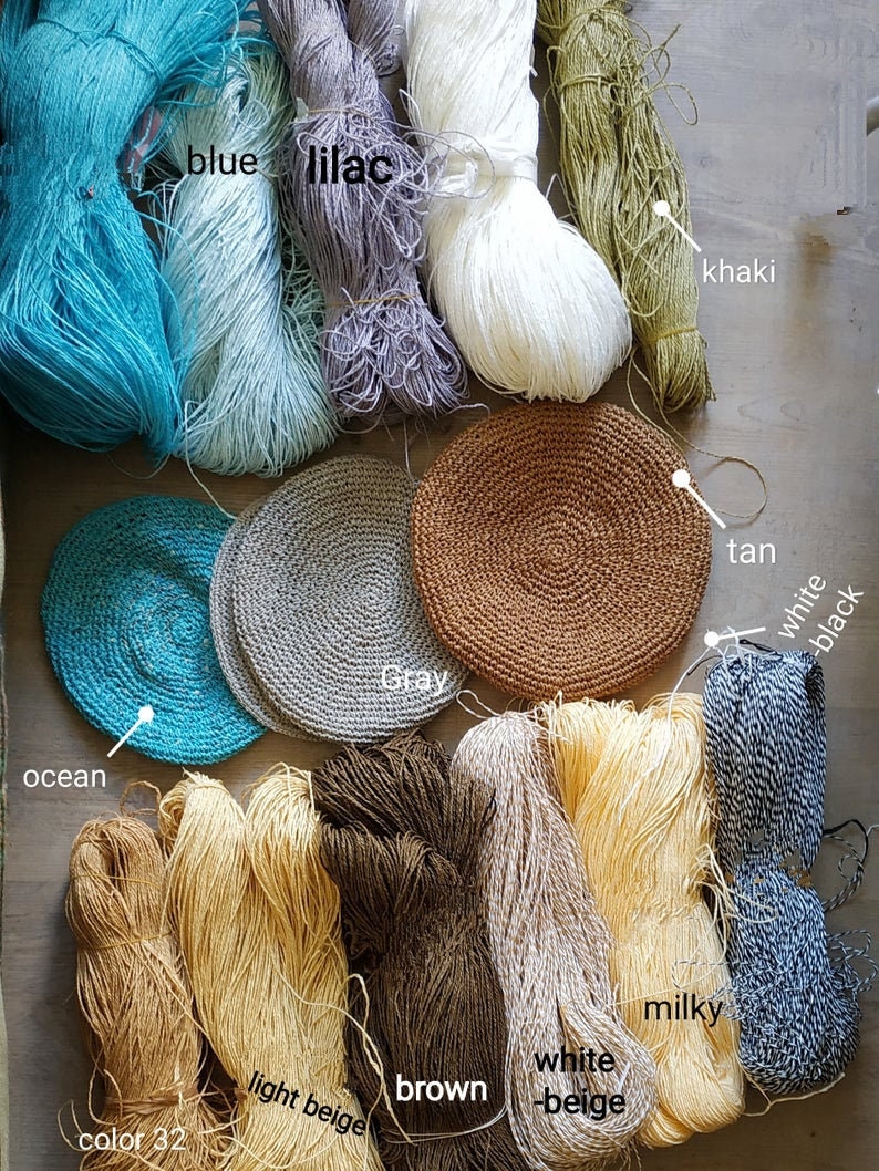 Rafia Yarns Yarn for Knitting Yarn Sale Yarnart Rafia Etsy Australia
