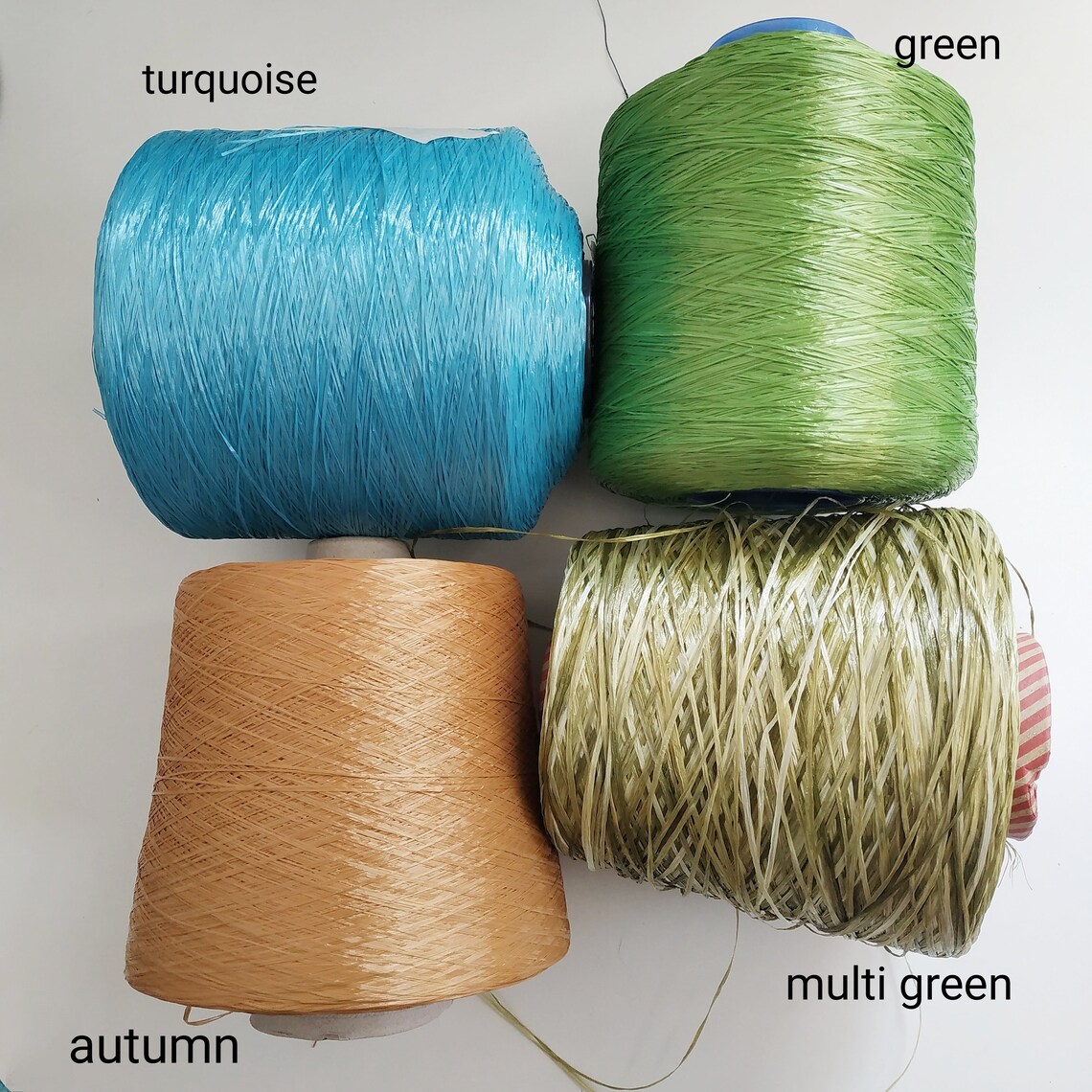 Raffia Yarn Yarn for Sale Paper Yarn Raffia Bag Yarn Etsy