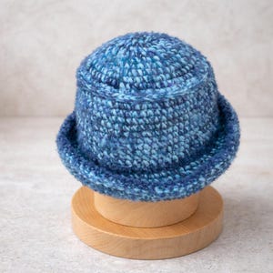 Winter hat pattern, Easy hat pattern, Crochet hat pattern women, Modern crochet pattern image 7