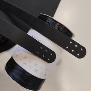 Strap handle, leather handle, Leather handles, long door handles, long  handles for bag, DIY crochet bag, leather buckle, Quantity: 1 handle