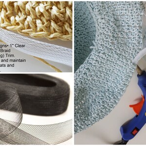 Crochet hat pattern, pdf crochet pattern, Crochet hat, Crochet sun hat pattern, Pdf hat pattern image 9