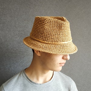 Fedora hat pattern, Crohet hat pattern, Fedora hat pattern pdf, Fedora hat pattern crochet fedora crochet pattern