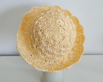 Women crochet hat patterns, Crochet sun hat, Hat pattern pdf, Crochet pattern hat, Raffia hat, Cochet hat pattern women, PATTERN hat