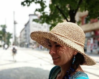 easy summer hat, crochet hat patterns for women, for children, crochet hat pdf summer. Crochet Sun Hat PATTERN pdf instant digital download