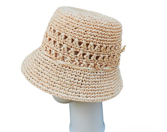 Bucket hat sun, Сustom bucket hat, Summer bucket hat, RAFFIA hat, Bucket hat women, sun hat womens
