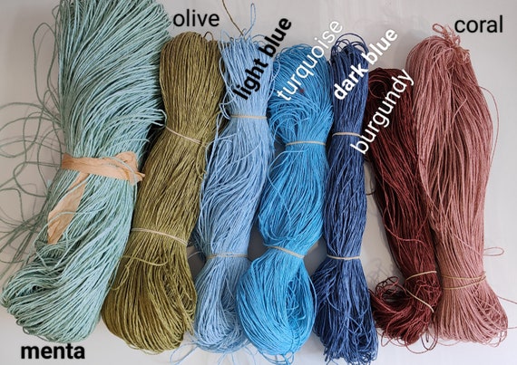 Rafia Yarns, Yarn for Knitting, Yarn Sale, Yarnart, Rafia Yarn, Raffia  Yarn, Summer Yarn,raffia for Hat, Raffia for Bag, Raffia 