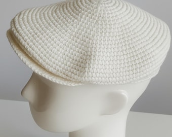 Newsboy Hat Crochet Pattern PDF | Easy Women’s Hat Tutorial | Easy PDF Pattern for Women