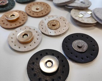 Leather magnet, Magnetic clasp, Bag clasp lock, Magnetic snaps, Magnetic bag clasps, Magnetic closure, magnetic clasp