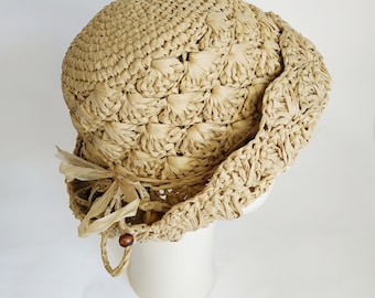 Modèle de chapeau au crochet, chapeau bob d'été, modèle de chapeau de soleil au crochet, modèle de chapeau d'été au crochet, modèle de chapeau au crochet, modèle de crochet facile