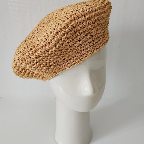 Straw Hat Women, Raffia Summer Hat, Sun Hat, Beret Summer 