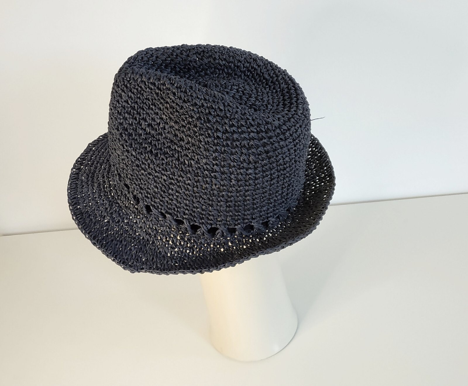 Fedora Pdf Crochet Fedora Hat Pattern, Fedora Hat Pattern, Crohet Hat Pattern ...
