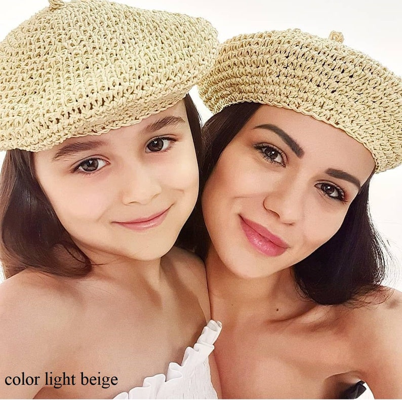 Beret Hat Masteelf Spring Summer Beret All-Match Sun