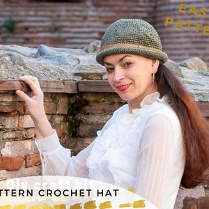 crochet sun hat pattern, crochet pattern hat,  crochet hat pattern, sun hat pattern, raffia hat, womens hat pattern, crochet summer hat