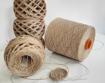 linen italian, italian linen, natural linen, summer yarn, yarn sale, italian yarn, yarn on cone, cone yarn, italian linen fabric, crochet