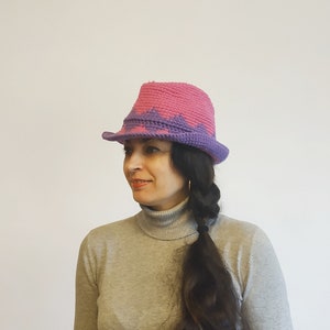 Fedora Hat Crochet Pattern Crochet Hat Pattern Crochet Fedora Hat