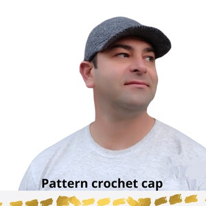 Crochet pattern hat, Newsboy hat crochet pattern, Winter hat pattern, Womens hat pattern