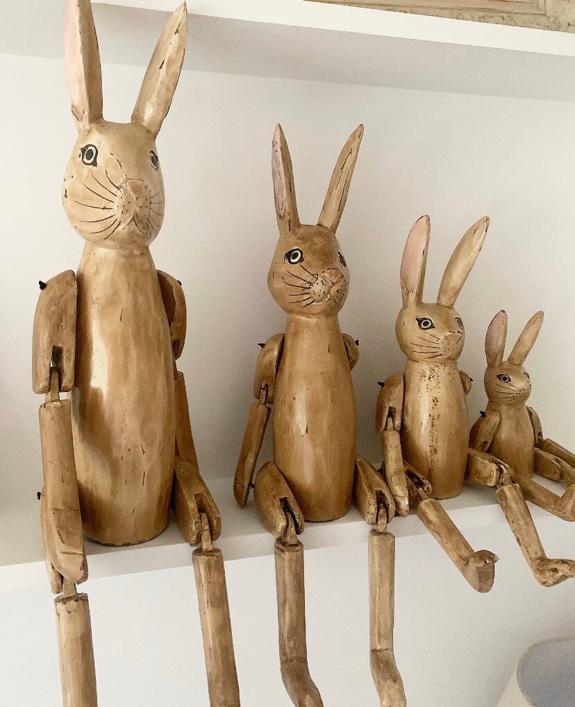 Wooden Hare Etsy
