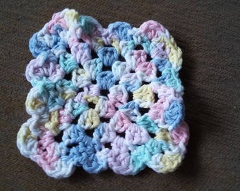 Granny Square Coaster