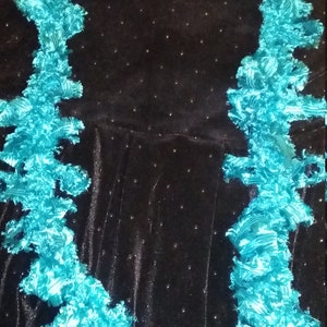 Ribbon Boa Scarf, Bright Crocheted Boa image 4