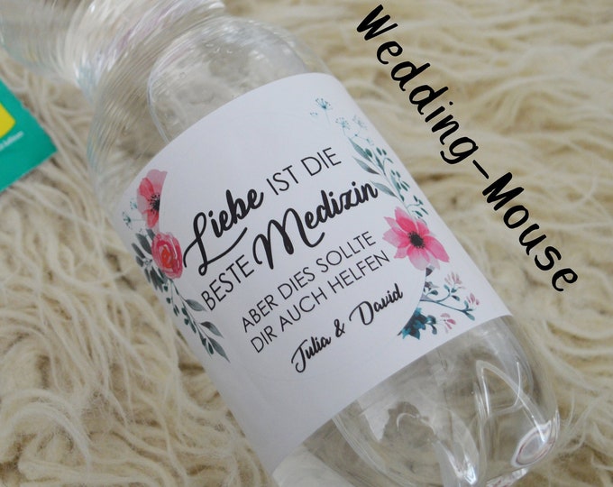 20x HangoverKit Hangover Kit Hochzeit Etiketten Sticker Kater Etsy.de