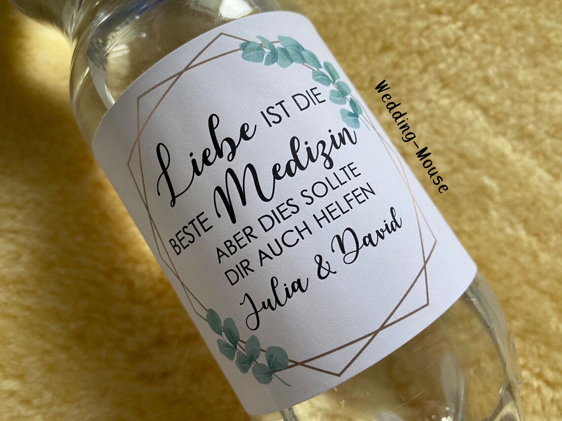 20x HangoverKit Hangover Kit Hochzeit Etiketten Sticker Kater Etsy.de