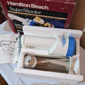 Hamilton Beach Super Shooter Cookie Press Multiple Replacement Parts