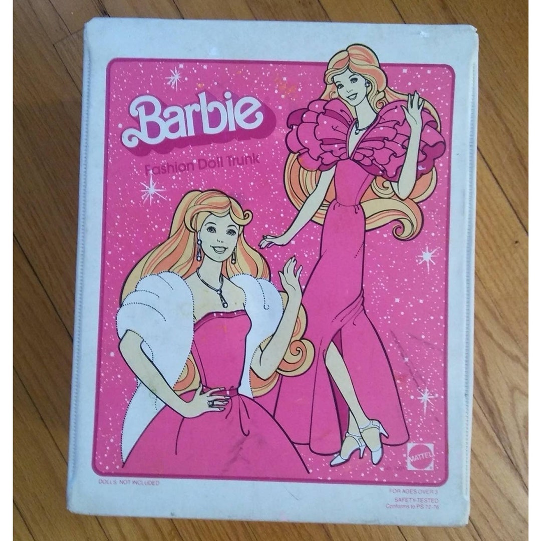 Barbie Fashion Trunk W/ Clothes Vintage - Etsy